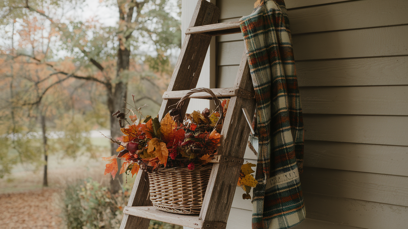 Plaid_Blanket_Ladder