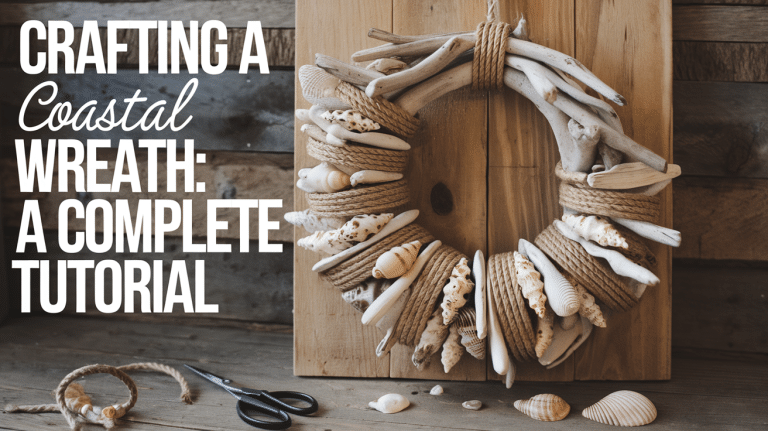Crafting a Coastal Wreath: A Complete Tutorial
