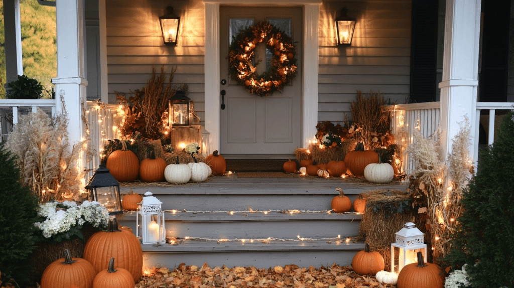 Welcoming Autumn- Small Front Porch Inspirations