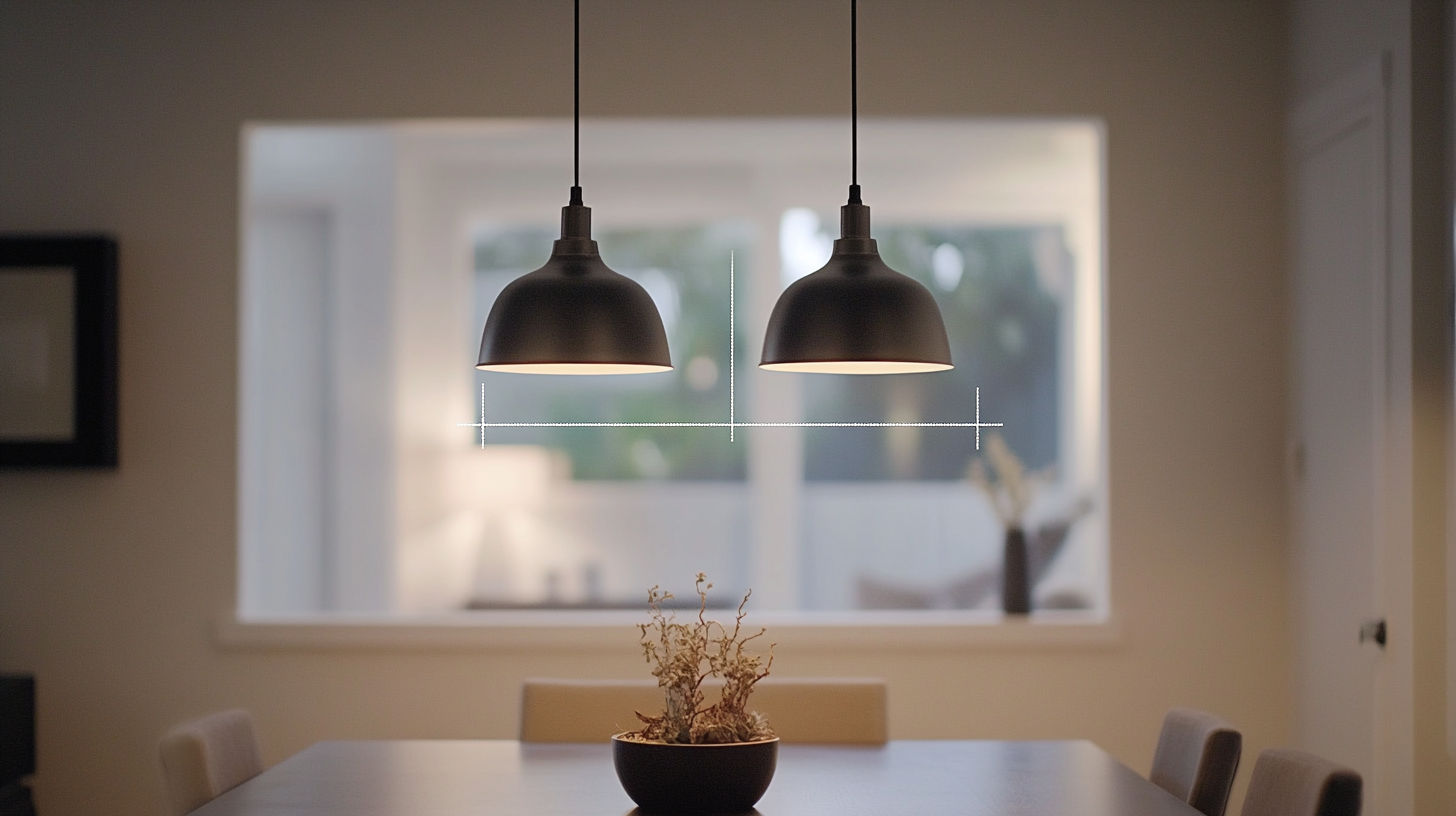 Essential Guidelines for Pendant Light Placement