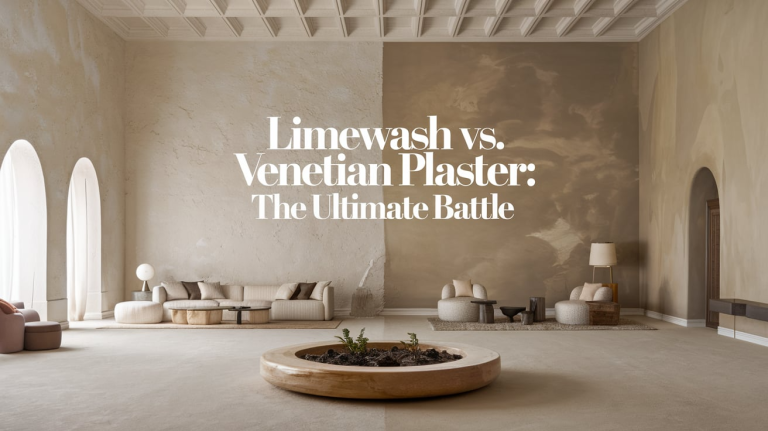Limewash vs Venetian Plaster: The Ultimate Battle