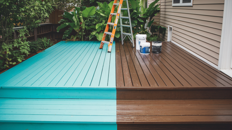 Painting vs Staining: Which is Best for Your Deck