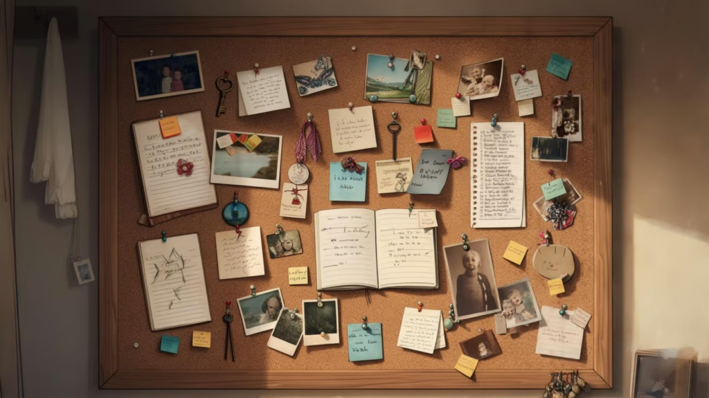 diy memory board